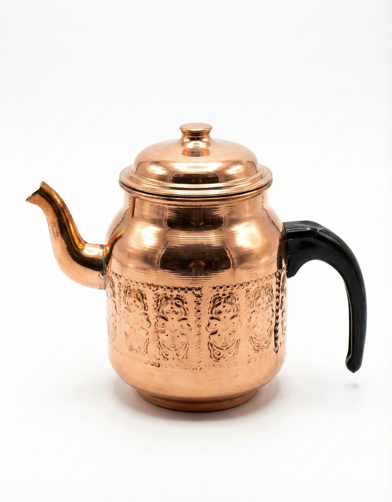 Bakır Semaver Demliği 2 Litre (Kahveci Demliği)